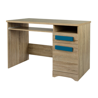 Desk Playroom Sonama-blue Handles Hm11154.01 110x55x76.5