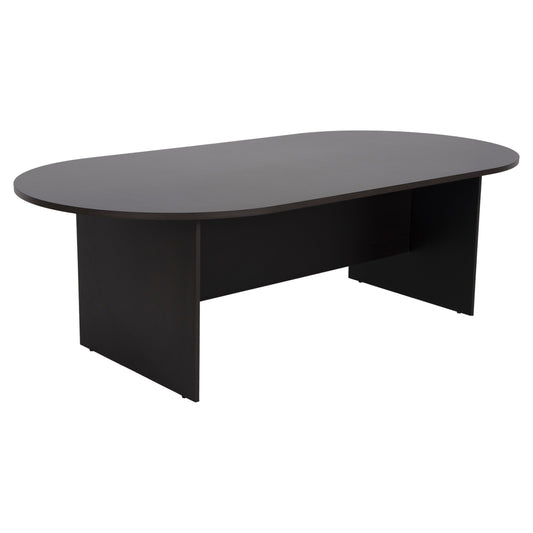 Conference Oval Desk Sienna Hm2134.02 Melamine In Wenge 240x120x75hcm.