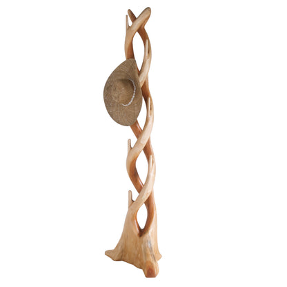 Coat-stand Hm9365 Solid Suar Natural Color 40x40x200