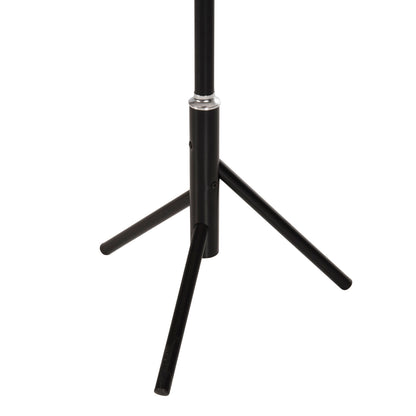 Floor Standing Hanger Hm9574.01 Metallic In Black Color-8 Hanging Positions 48x48x173hcm.