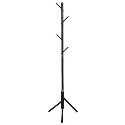Floor Standing Hanger Hm9574.01 Metallic In Black Color-8 Hanging Positions 48x48x173hcm.
