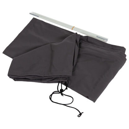 Cover For Professional 3x3m Umbrella Hm6622.01 - Spun Polyester In Grey