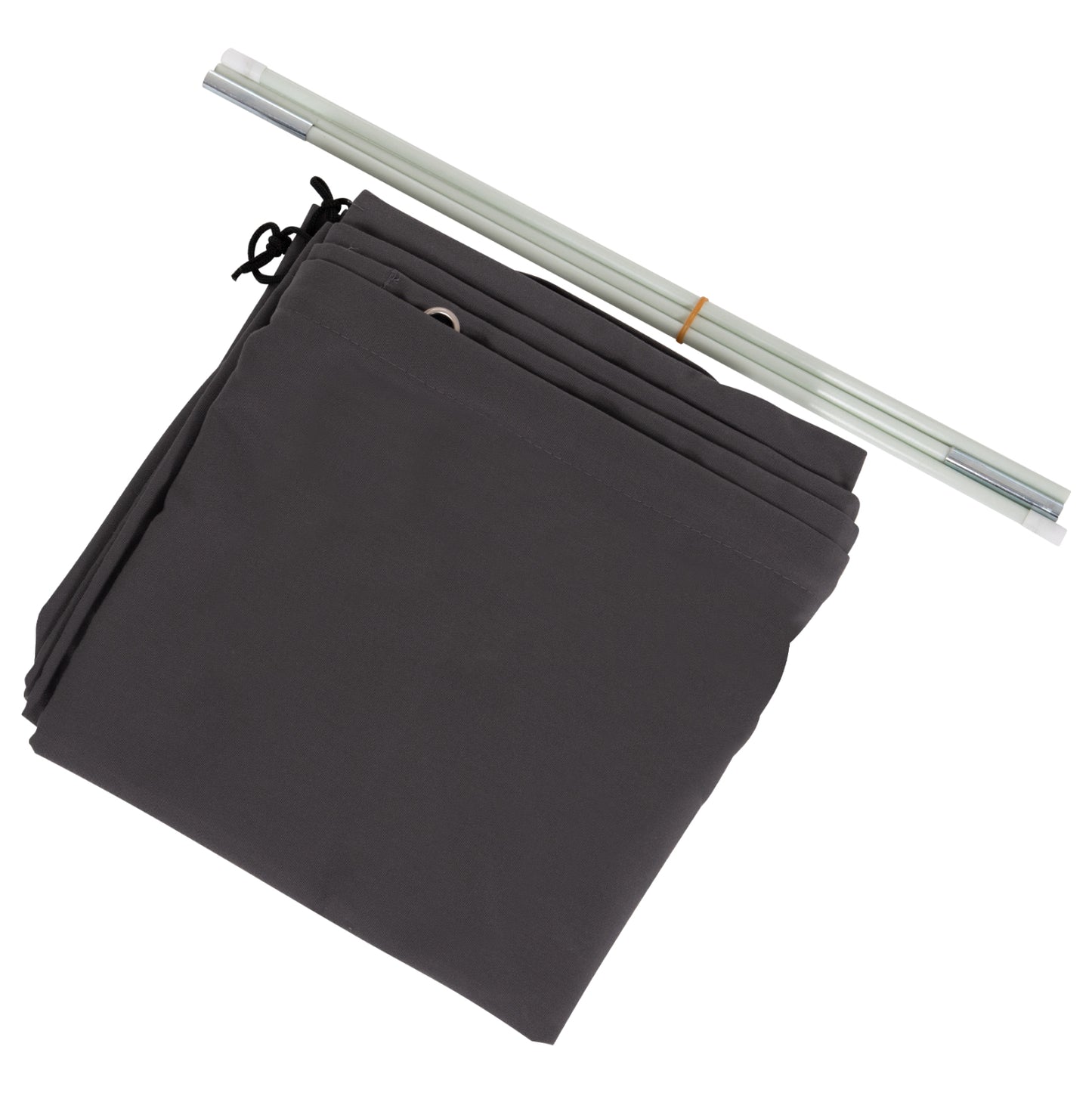 Cover For Professional 3x3m Umbrella Hm6622.01 - Spun Polyester In Grey