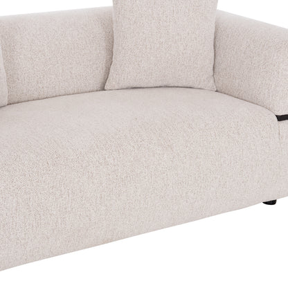 Sofa 2-seater Arctis Hm3328.02 Light Beige Fabric 169x88x88hcm.