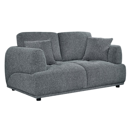 Sofa 2-seater Structo Hm3330.01 Grey Fabric 168x94x88hcm.