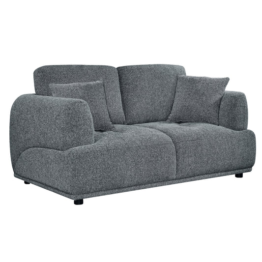 Sofa 2-seater Structo Hm3330.01 Grey Fabric 168x94x88hcm.