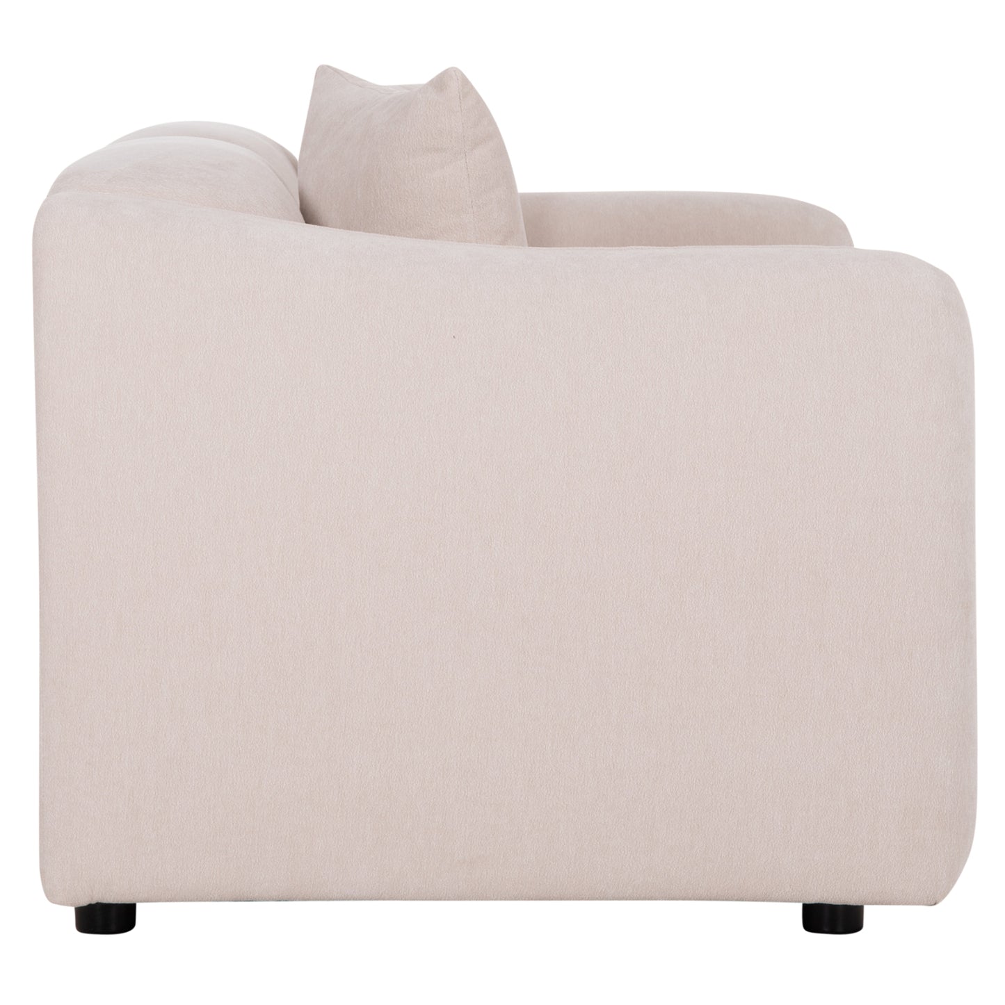 Sofa 2-seater Junoa Hm3334.02 Ecru Fabric 172x89x85hcm.