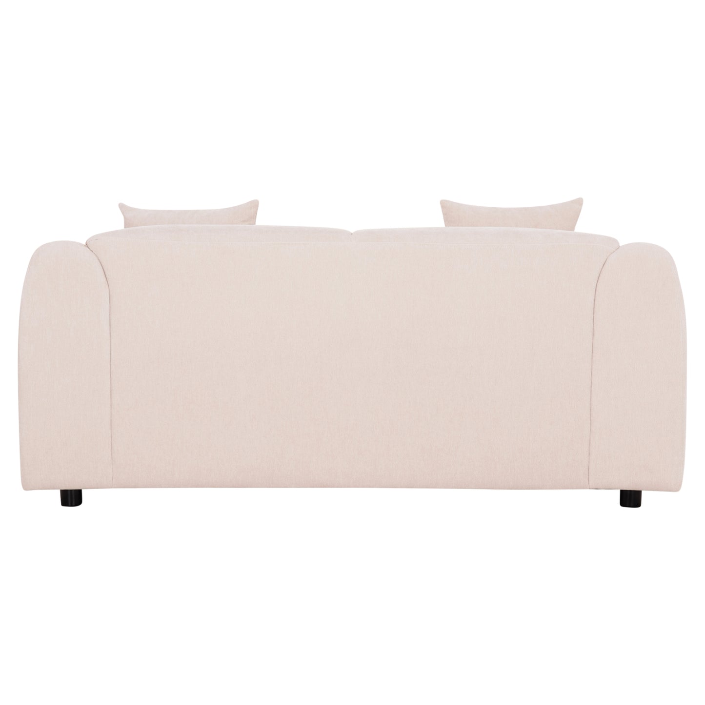 Sofa 2-seater Junoa Hm3334.02 Ecru Fabric 172x89x85hcm.