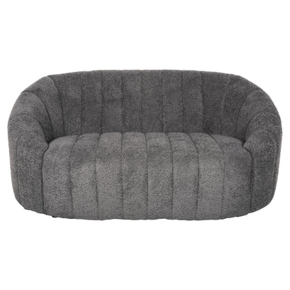 Sofa 2-seater Moby Hm9595.01 Grey Boucle Fabric 145x82x67hcm.