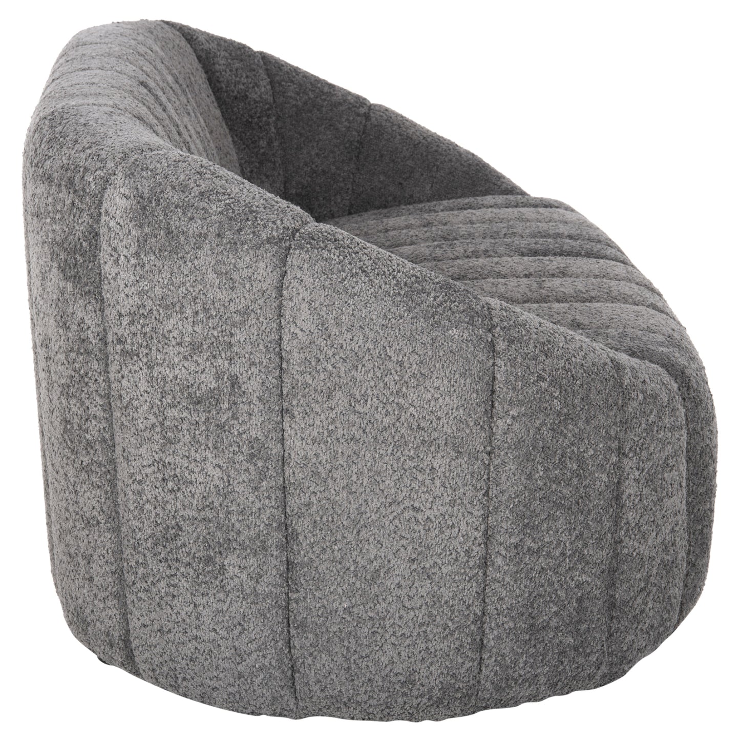 Sofa 2-seater Moby Hm9595.01 Grey Boucle Fabric 145x82x67hcm.