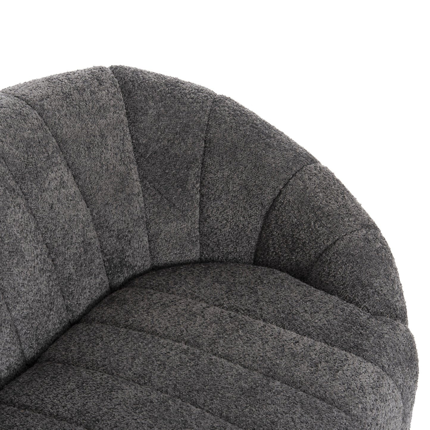 Sofa 2-seater Moby Hm9595.01 Grey Boucle Fabric 145x82x67hcm.
