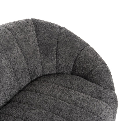 Sofa 2-seater Moby Hm9595.01 Grey Boucle Fabric 145x82x67hcm.