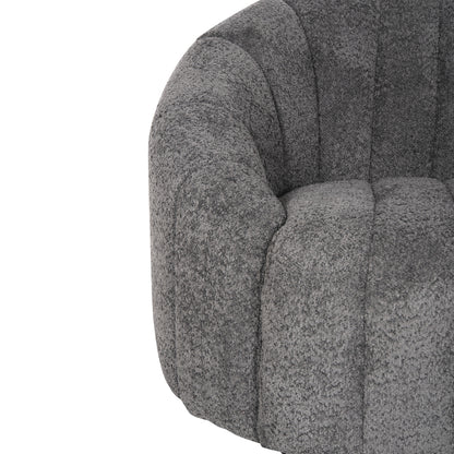 Sofa 2-seater Moby Hm9595.01 Grey Boucle Fabric 145x82x67hcm.