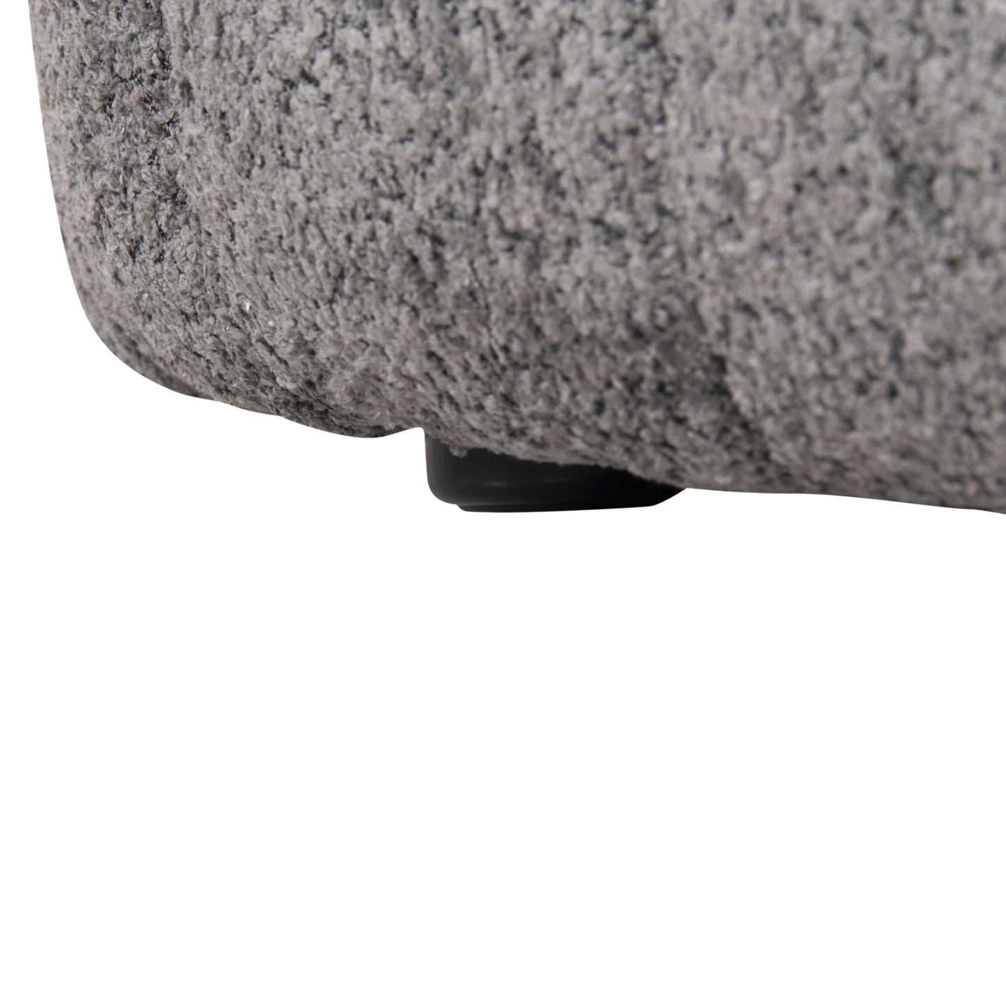 Sofa 2-seater Moby Hm9595.01 Grey Boucle Fabric 145x82x67hcm.