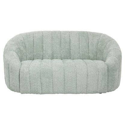 Sofa 2-seater Moby Hm9595.05 Pistachio Green Boucle Fabric 148x83x66hcm.