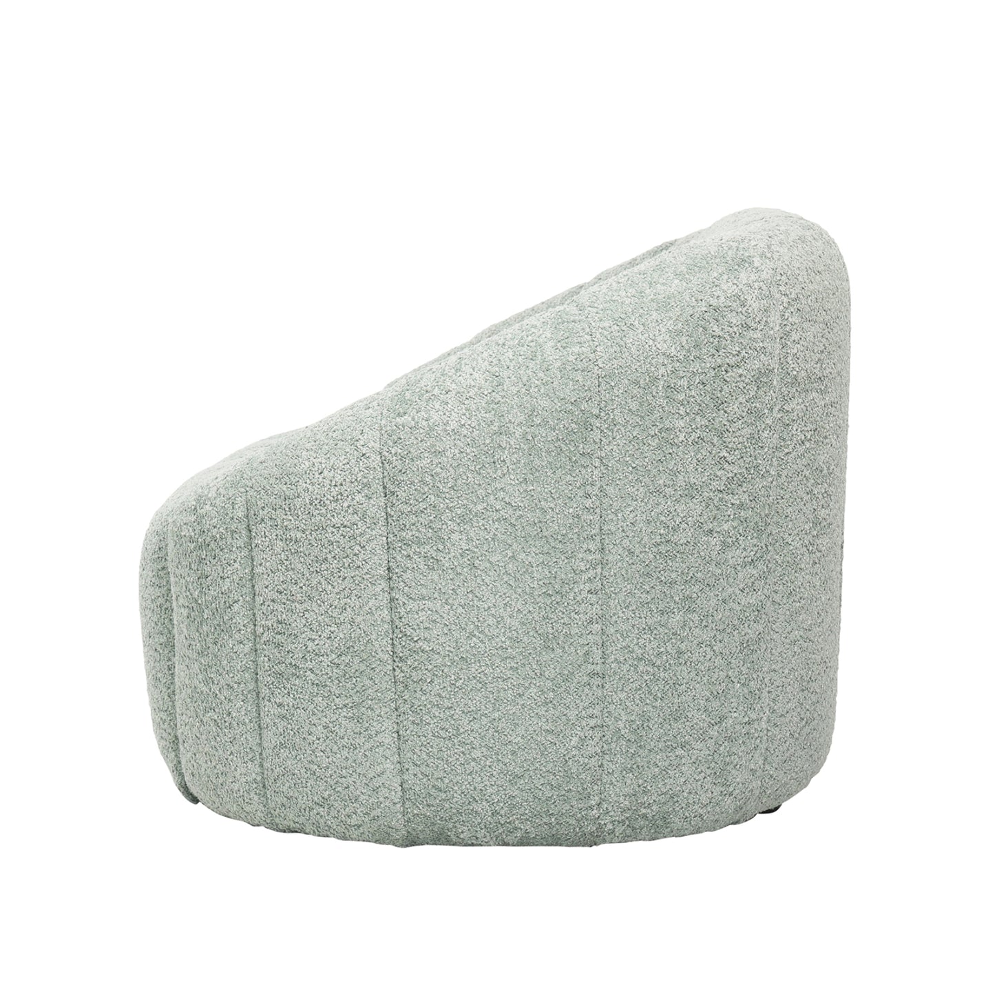 Sofa 2-seater Moby Hm9595.05 Pistachio Green Boucle Fabric 148x83x66hcm.