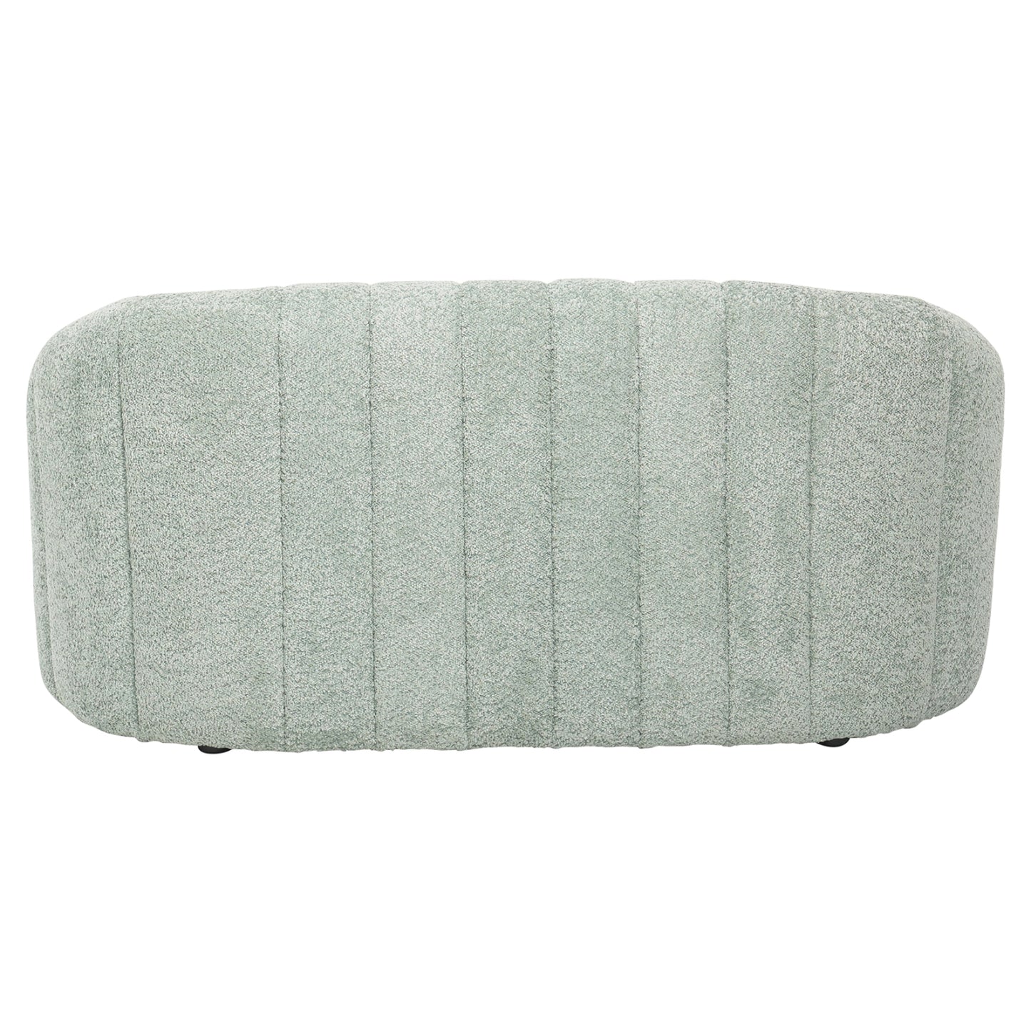 Sofa 2-seater Moby Hm9595.05 Pistachio Green Boucle Fabric 148x83x66hcm.