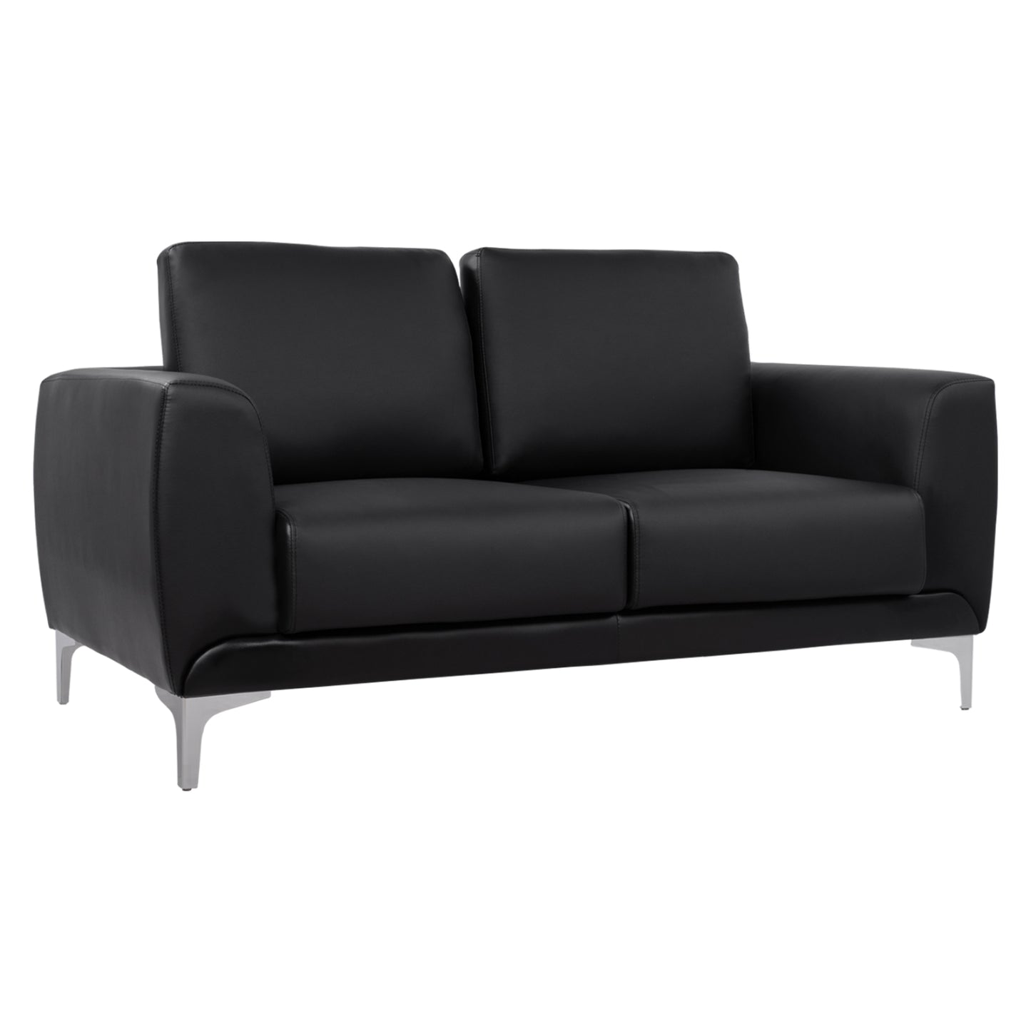 Sofa 2 Seater Kenzie Hm3121.21 With Black Pu 142x81x81 Cm