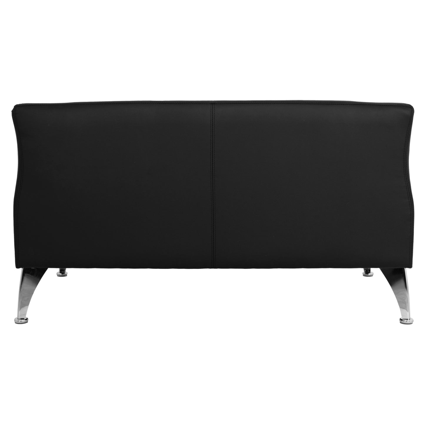 Sofa 2 Seater Kiana Hm3122.21 Black Pu 130x75x71 Cm