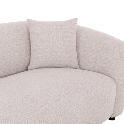 Sofa 3-seater Nord Hm3321.02 Light Beige Fabric 230x96x75hcm.