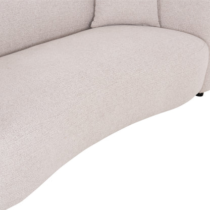 Sofa 3-seater Nord Hm3321.02 Light Beige Fabric 230x96x75hcm.