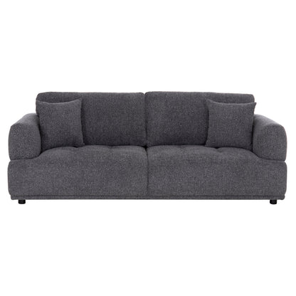Sofa 3-seater Structo Hm3329.01 Grey Fabric 227x94x88hcm.