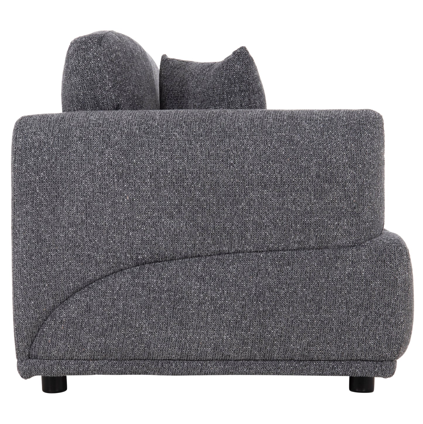 Sofa 3-seater Structo Hm3329.01 Grey Fabric 227x94x88hcm.
