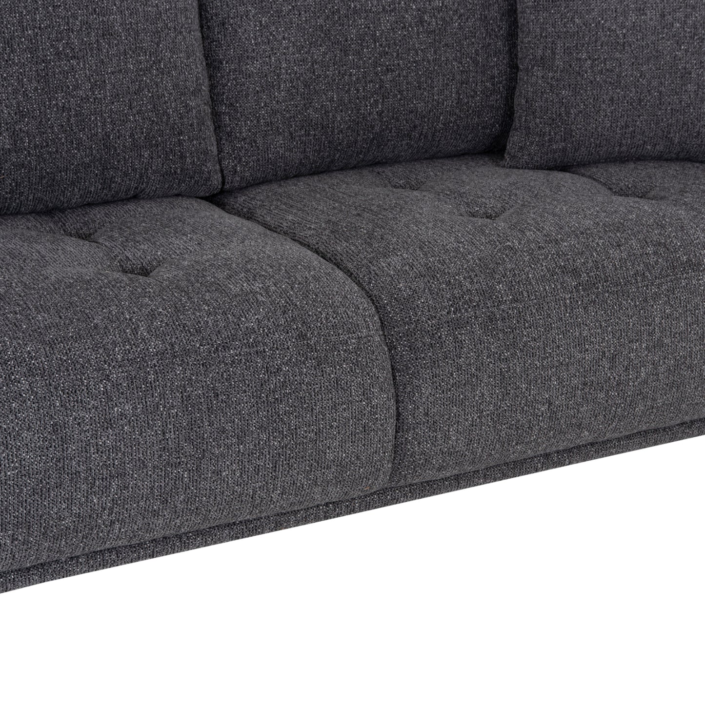 Sofa 3-seater Structo Hm3329.01 Grey Fabric 227x94x88hcm.