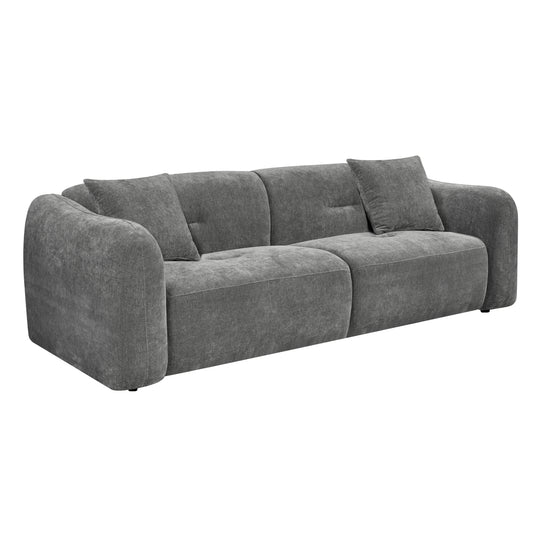 Sofa 3-seater Junoa Hm3333.01 Grey Fabric 228x89x74hcm.