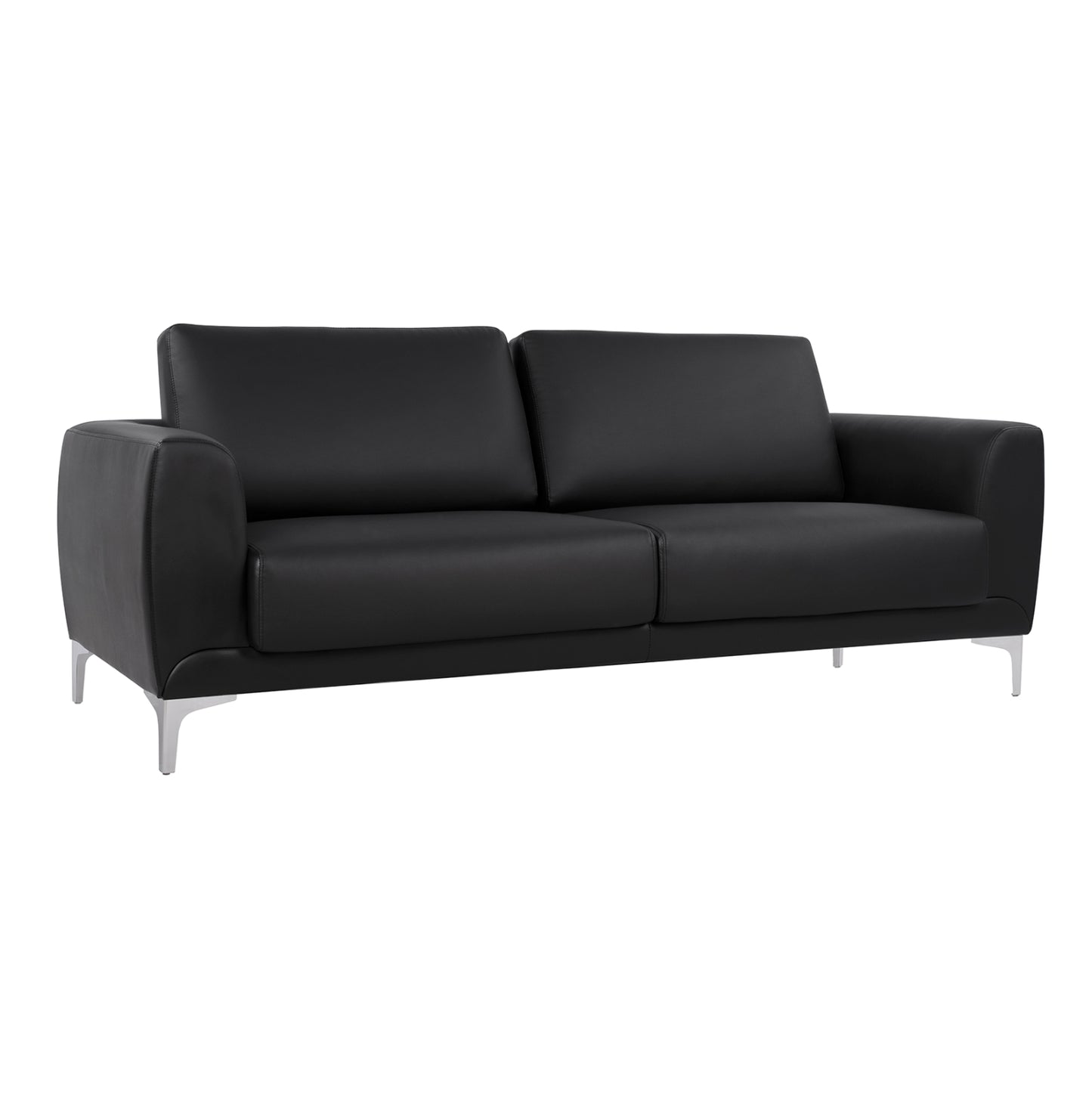 Sofa 3 Seater Kenzie Hm3121.31 With Black Pu 190x81x81  Cm
