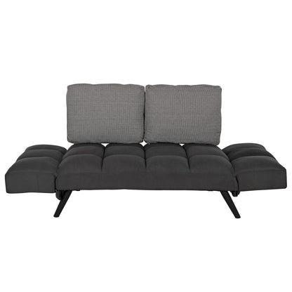 Sofa 3 Seater Hm3169.01 Grey With Pillows 165-190x75x89Η Cm