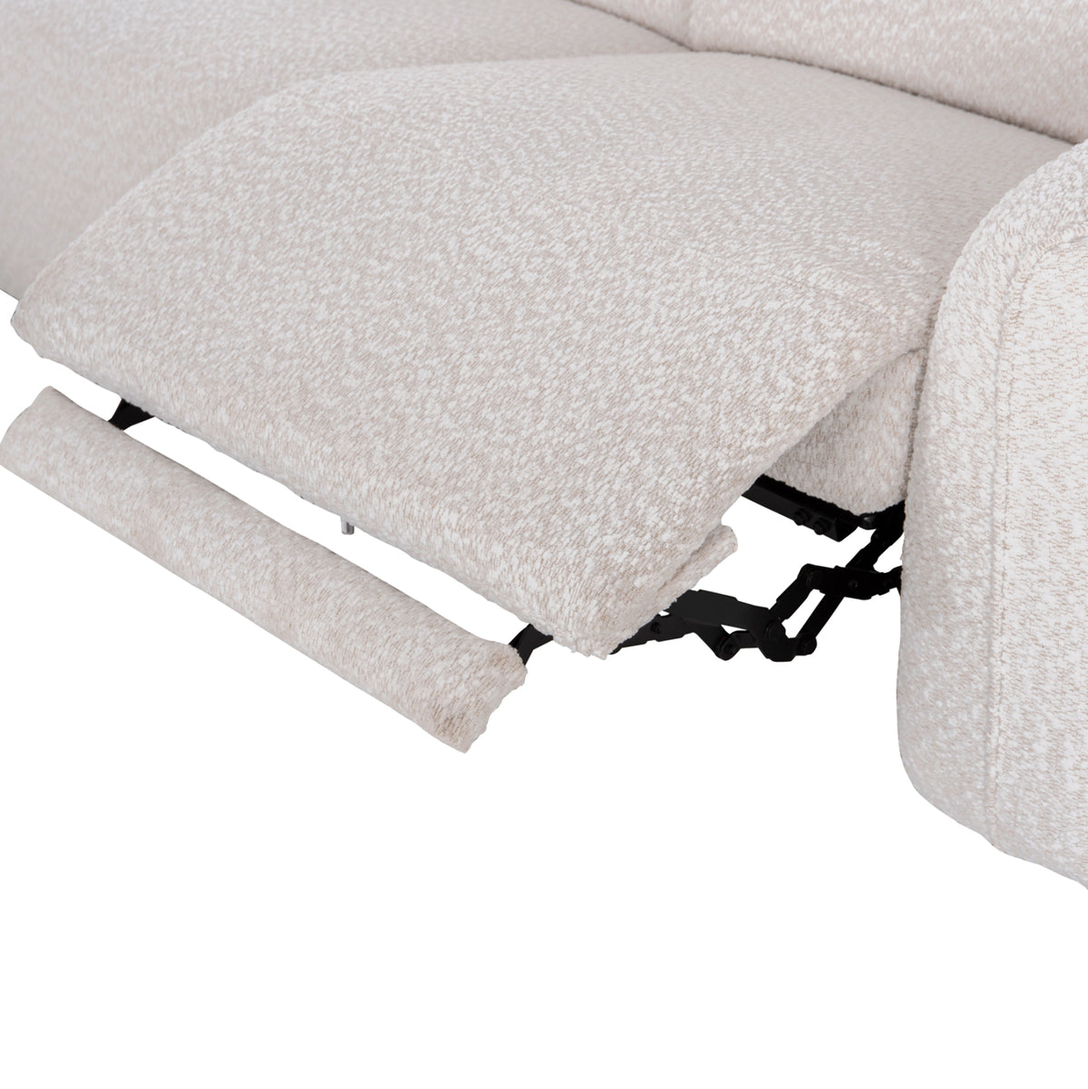 Left Corner 3-seat Sofa With Recline Valente Hm3317.02l Beige Fabric 275x160x104h