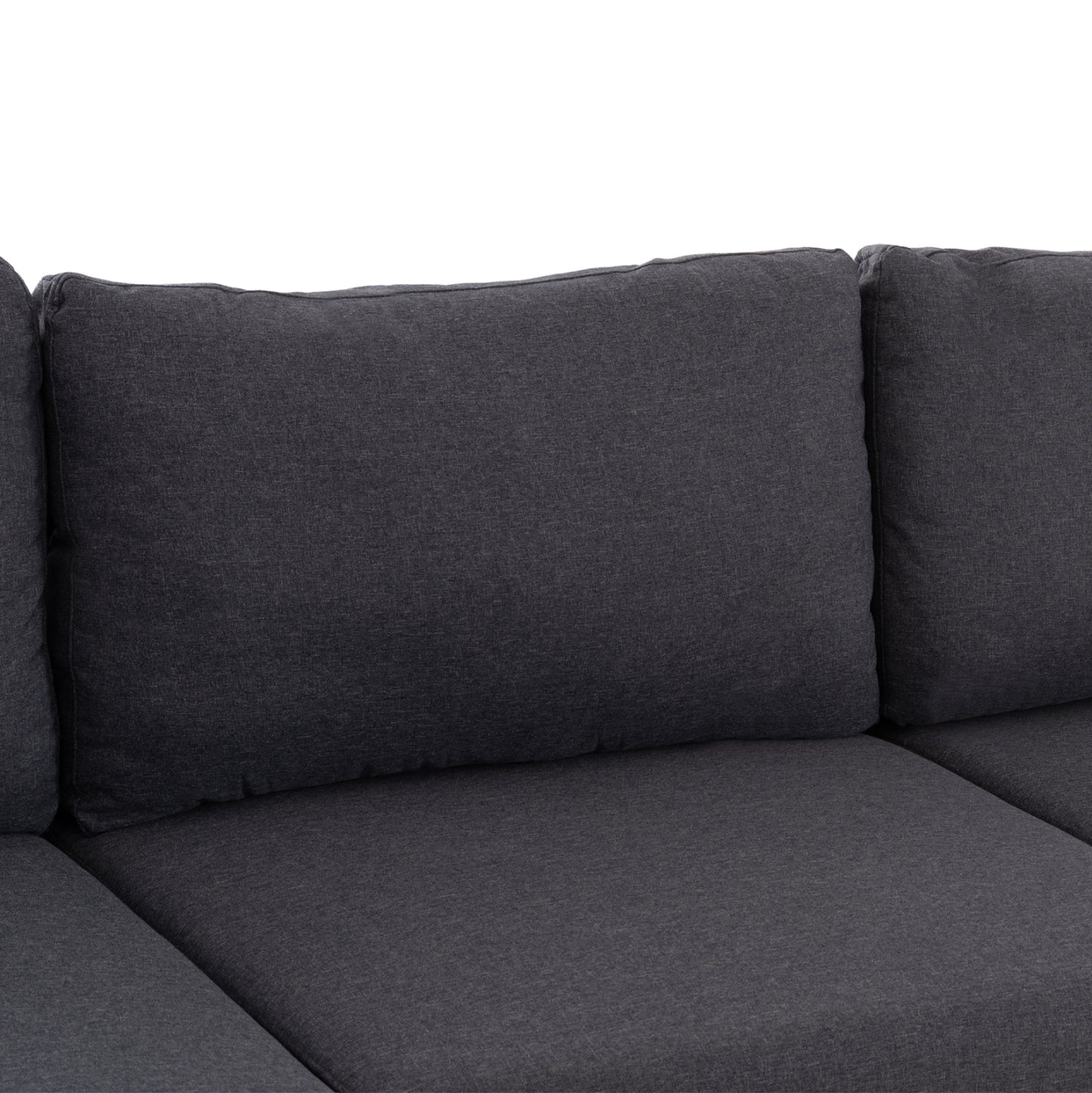 Sofa Left Corner Anton Hm3340.01l Grey Fabric--metal Legs 260x130x84hcm