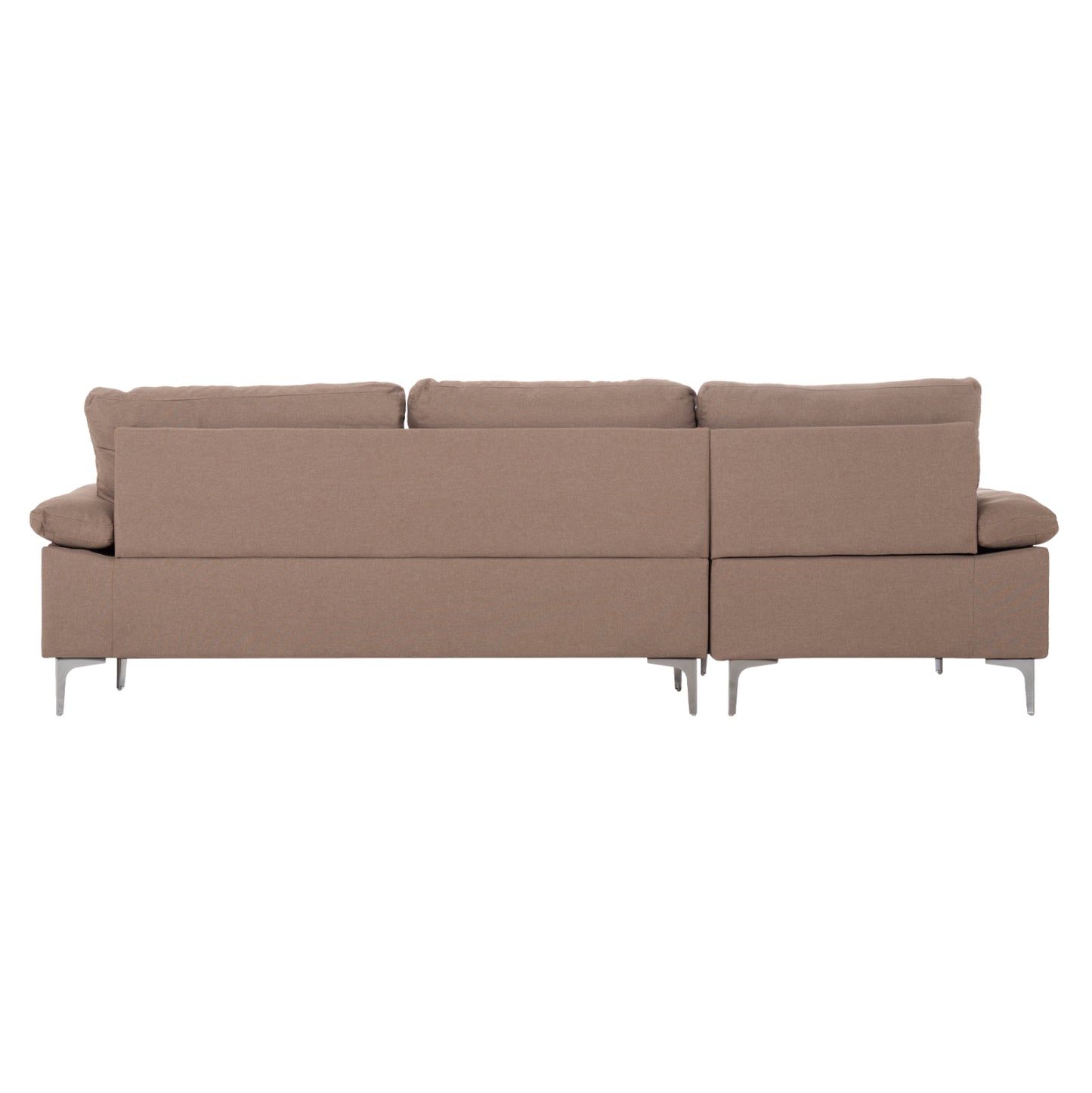 Sofa Left Corner Anton Hm3340.02l Ivory Fabric--metal Legs 260x130x84hcm