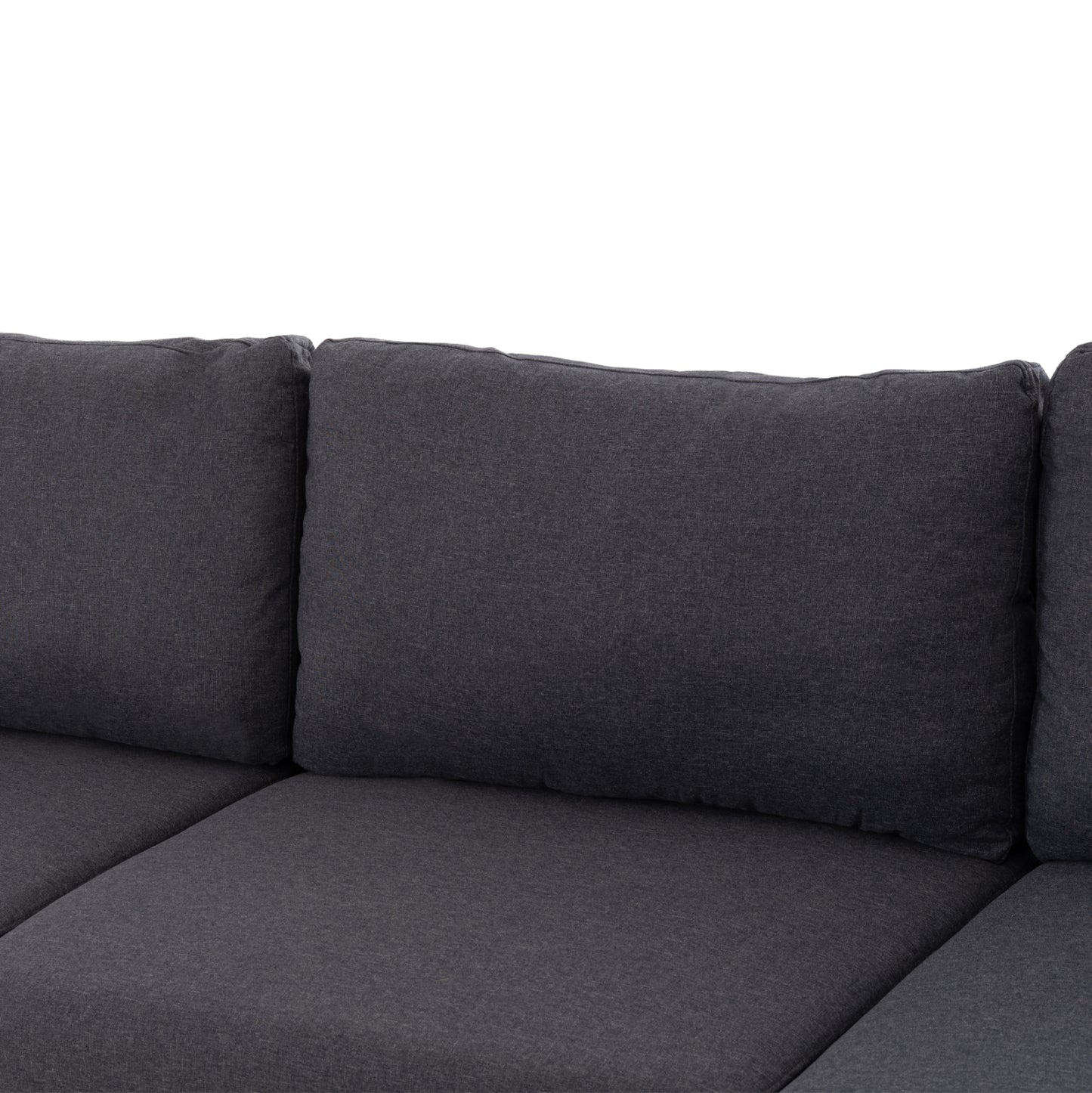 Sofa Right Corner Anton Hm3340.01r Grey Fabric--metal Legs 260x130x84hcm