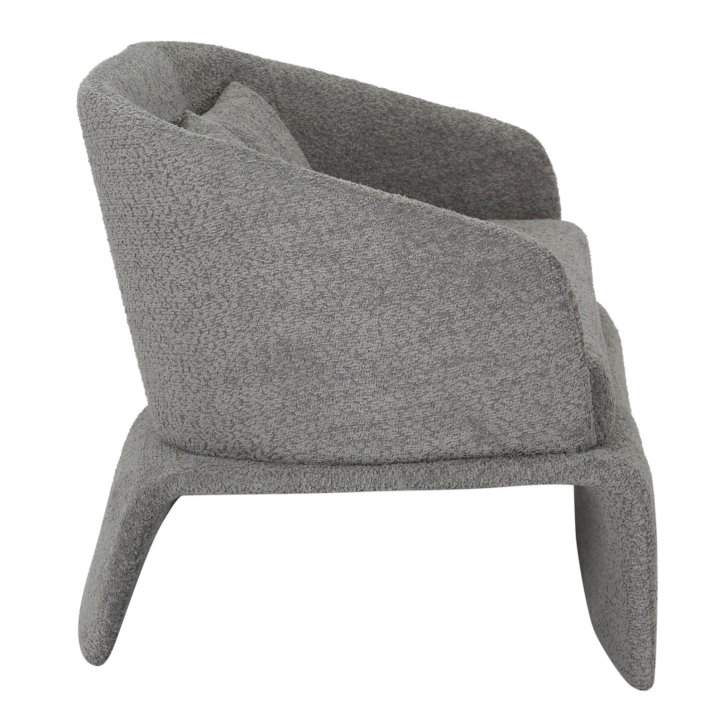 Sofa 2-seater Bevy2 Hm9678.01 Grey Boucle Fabric-metal Frame 128x72x74hcm.
