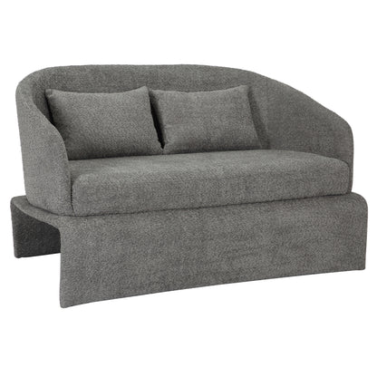 Sofa 2-seater Bevy2 Hm9678.01 Grey Boucle Fabric-metal Frame 128x72x74hcm.