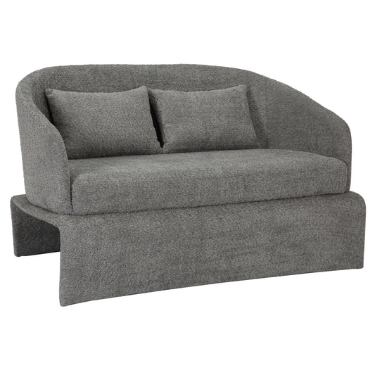 Sofa 2-seater Bevy2 Hm9678.01 Grey Boucle Fabric-metal Frame 128x72x74hcm.