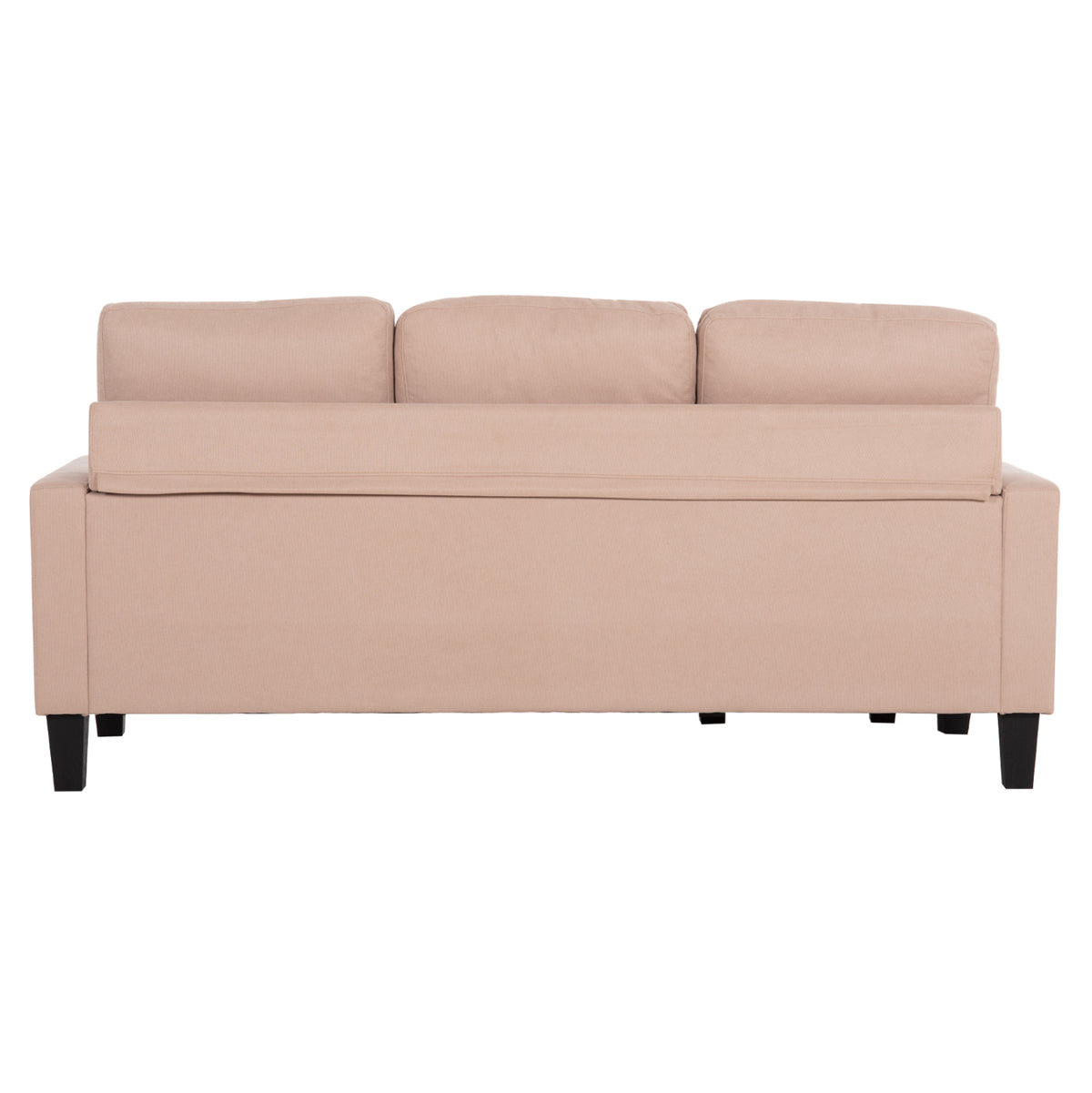 Corner Sofa Reversible Meggy Hm3297.13 Beige Fabric 184.5x75-129x86hcm.