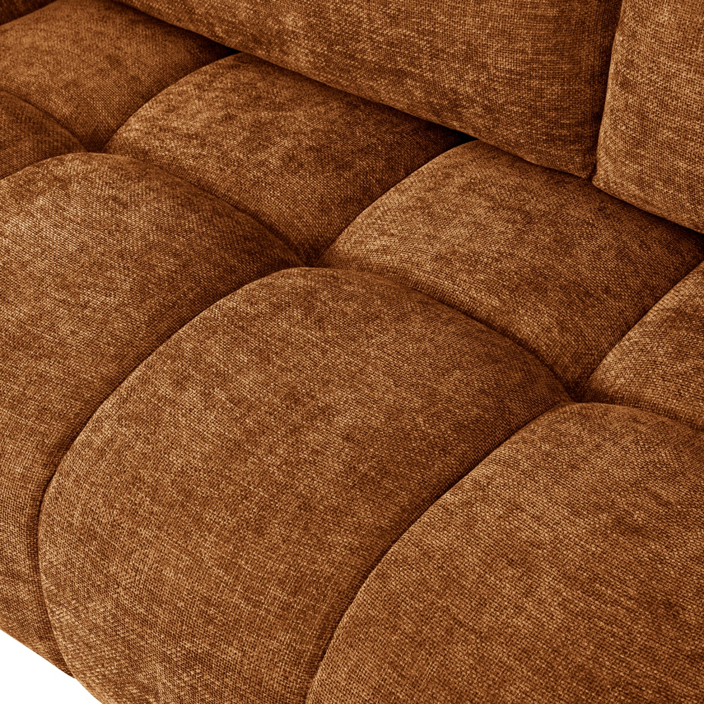 Corner Sofa (left) Coven Hm3266.02l Brick Red Fabric 298x102-208x85hcm.