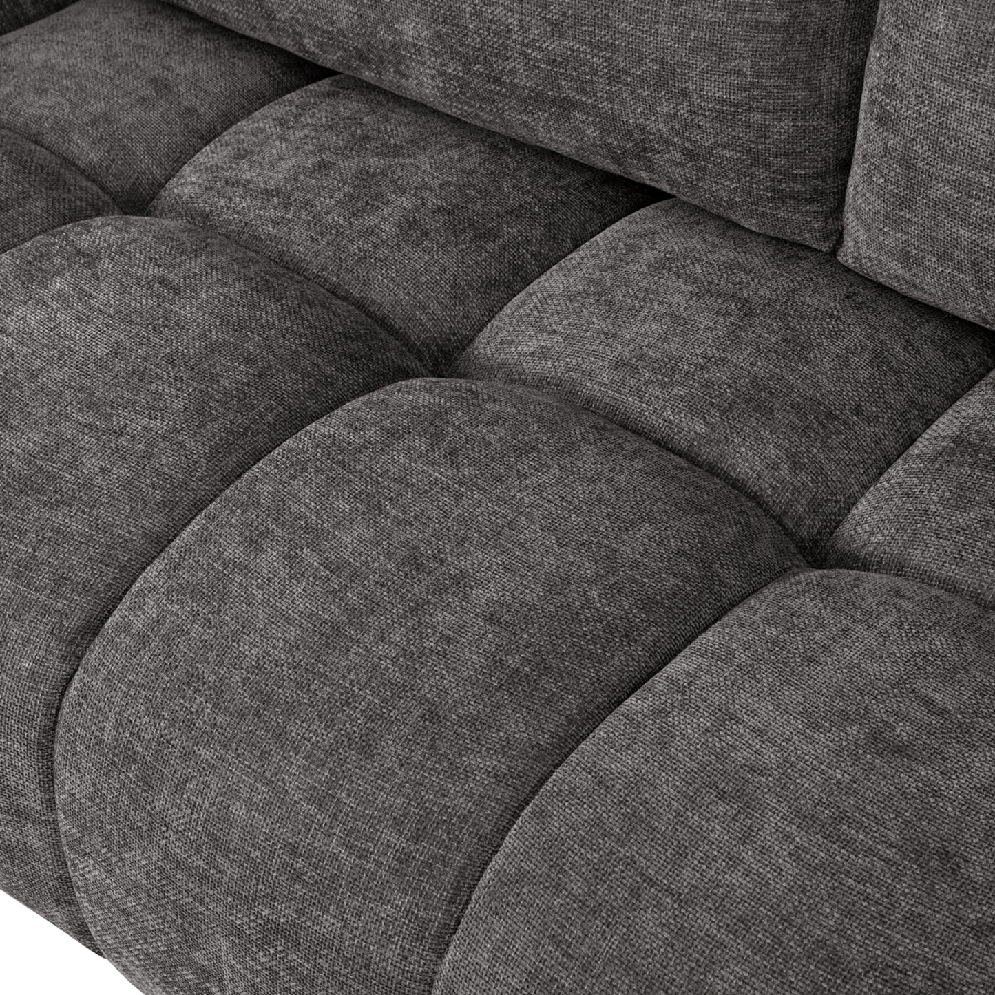 Corner Sofa (left) Coven Hm3266.03l Dark Grey Fabric 298x102-208x85hcm.