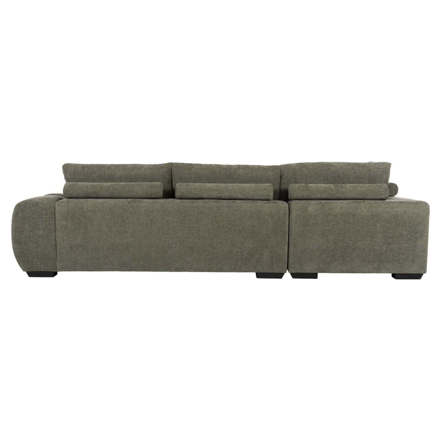 Corner Sofa (left) Coven Hm3266.04l Green Fabric 298x102-208x85hcm.