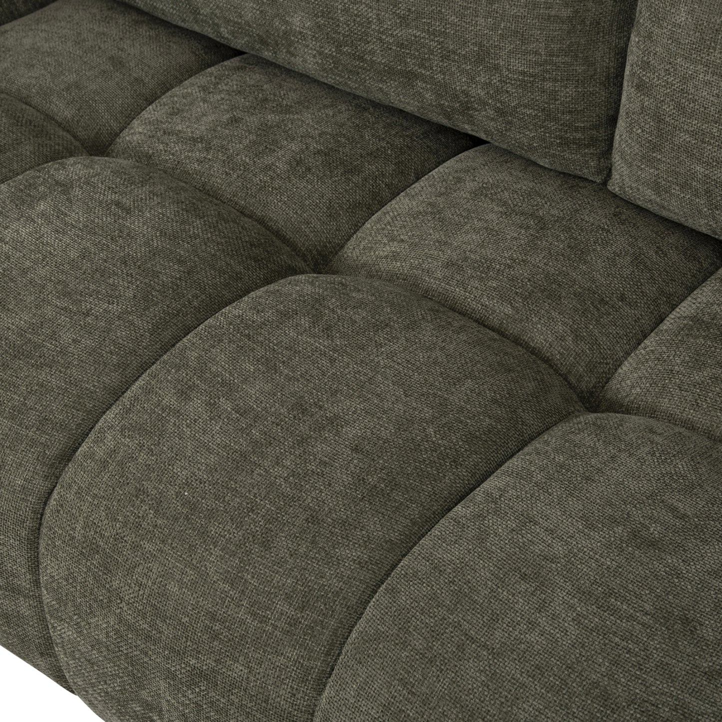 Corner Sofa (left) Coven Hm3266.04l Green Fabric 298x102-208x85hcm.