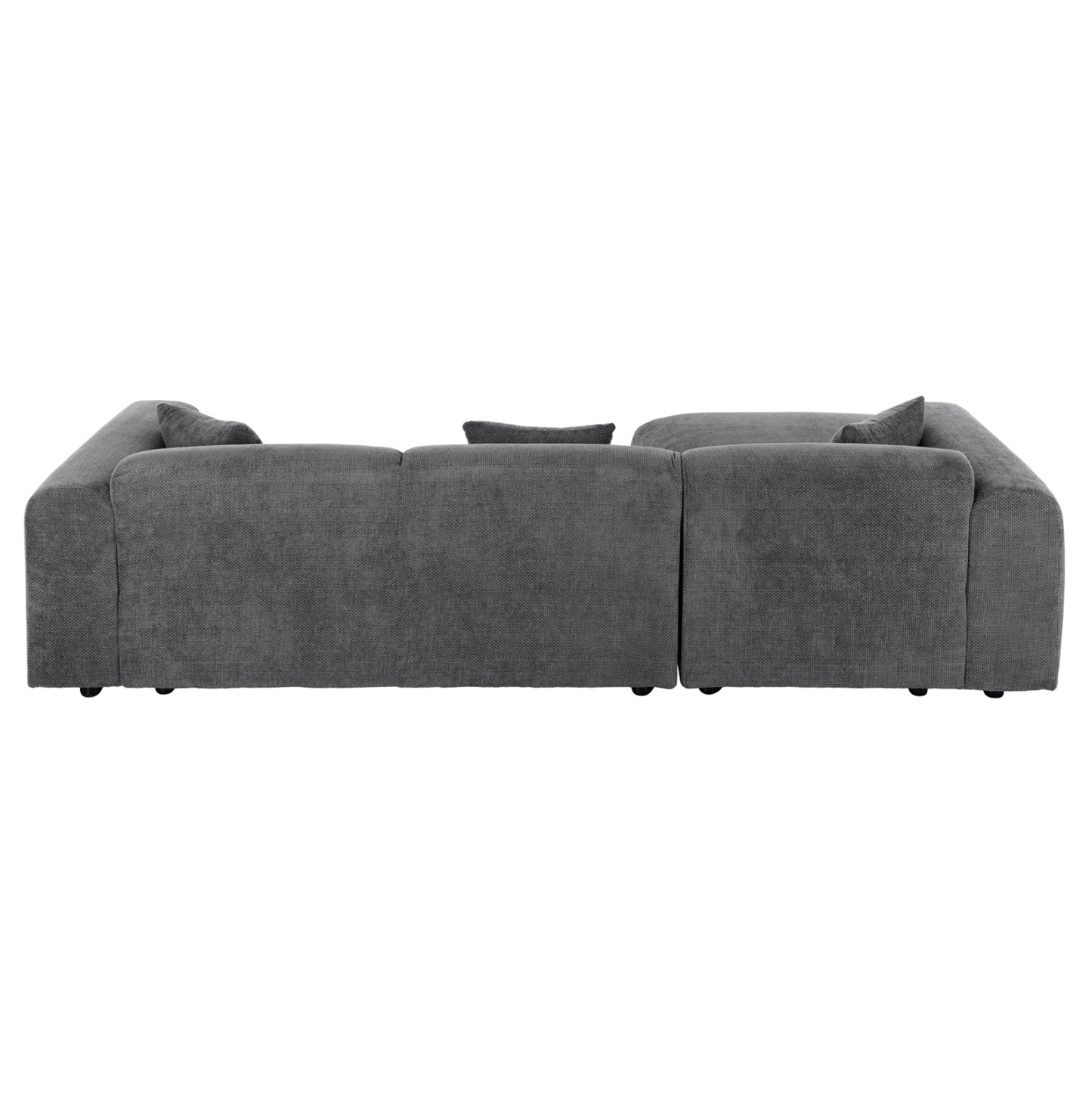 Corner Sofa (left) Bricken Hm3275.04l Anthracite Fabric 110-282x98-160x72hcm.