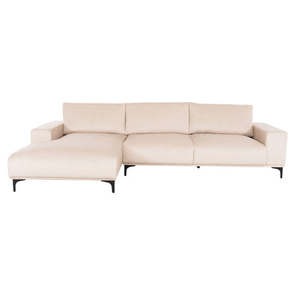 Corner Sofa (left) Noa Hm3278.01l Ecru Fabric 288x90-157x67-80hcm.