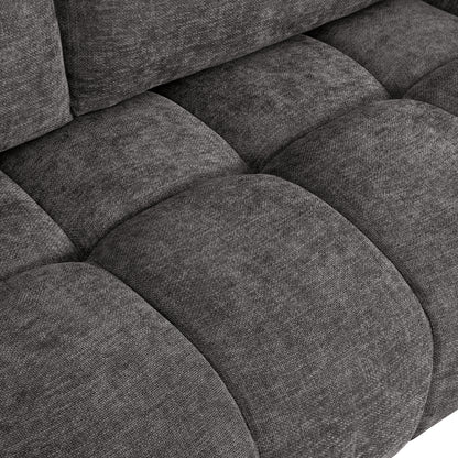 Corner Sofa (right) Coven Hm3266.03r Dark Grey Fabric 298x102-208x85hcm.