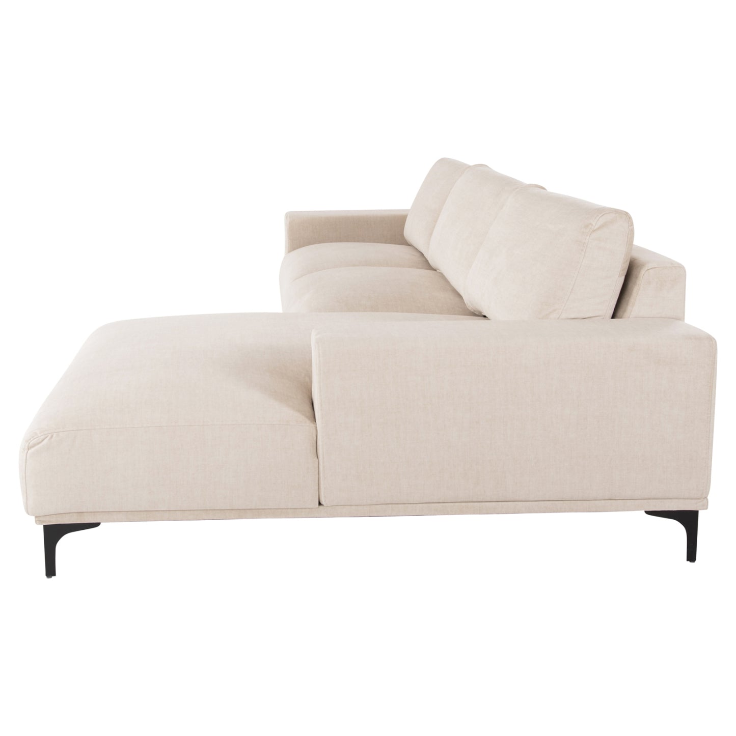 Corner Sofa (right) Noa Hm3278.01r Ecru Fabric 288x90-157x67-80hcm.
