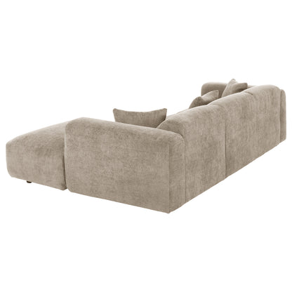 Corner Sofa Bricken Hm3275.01r Beige Fabric 110-282x98-160x72hcm.
