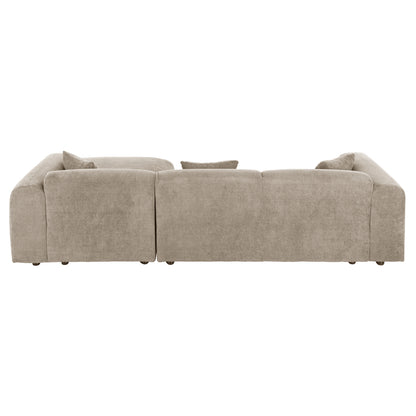 Corner Sofa Bricken Hm3275.01r Beige Fabric 110-282x98-160x72hcm.