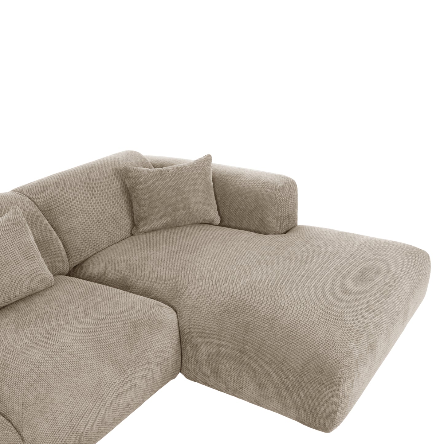 Corner Sofa Bricken Hm3275.01r Beige Fabric 110-282x98-160x72hcm.